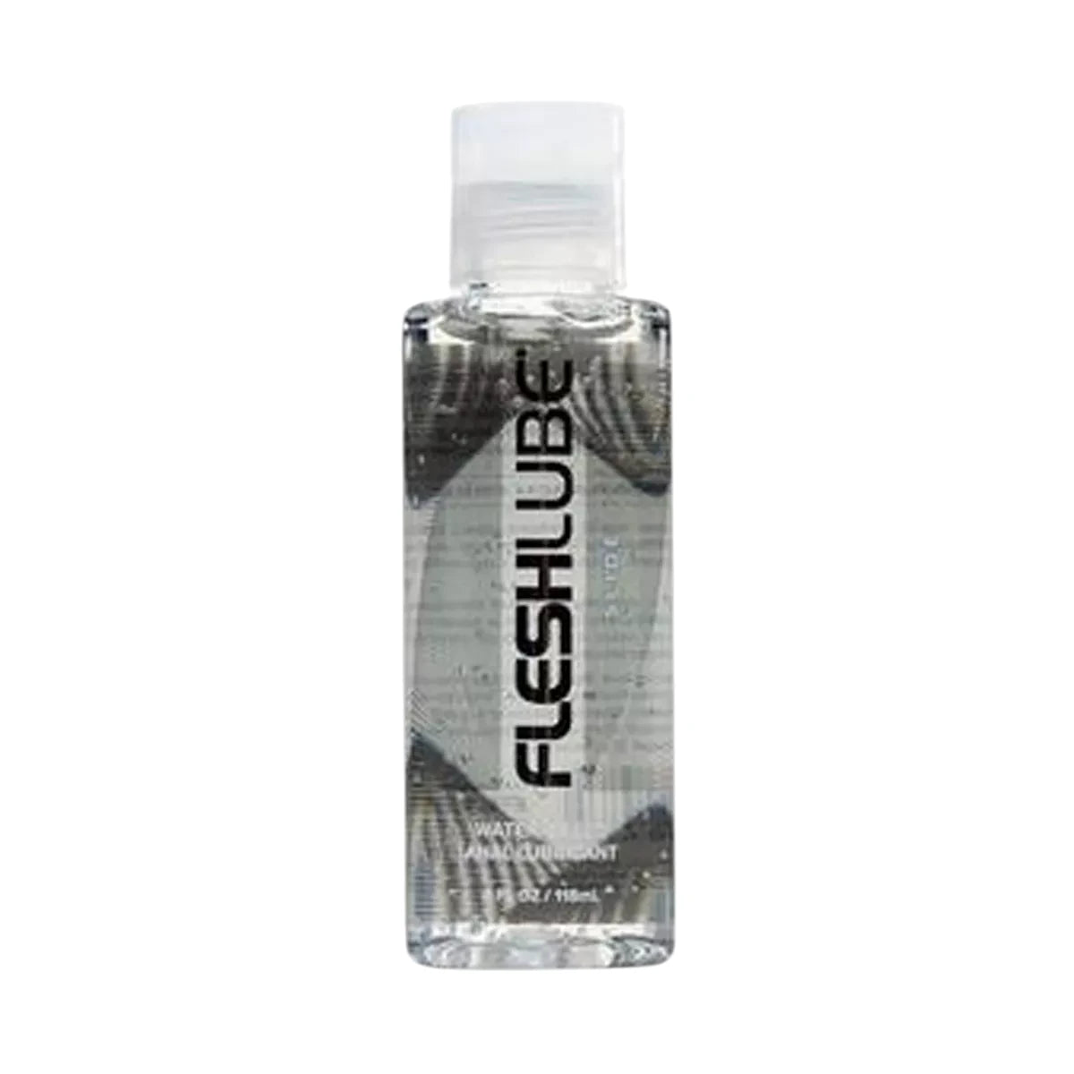 Fleshlube Slide anal lubricant 100ml bottle on a white background.