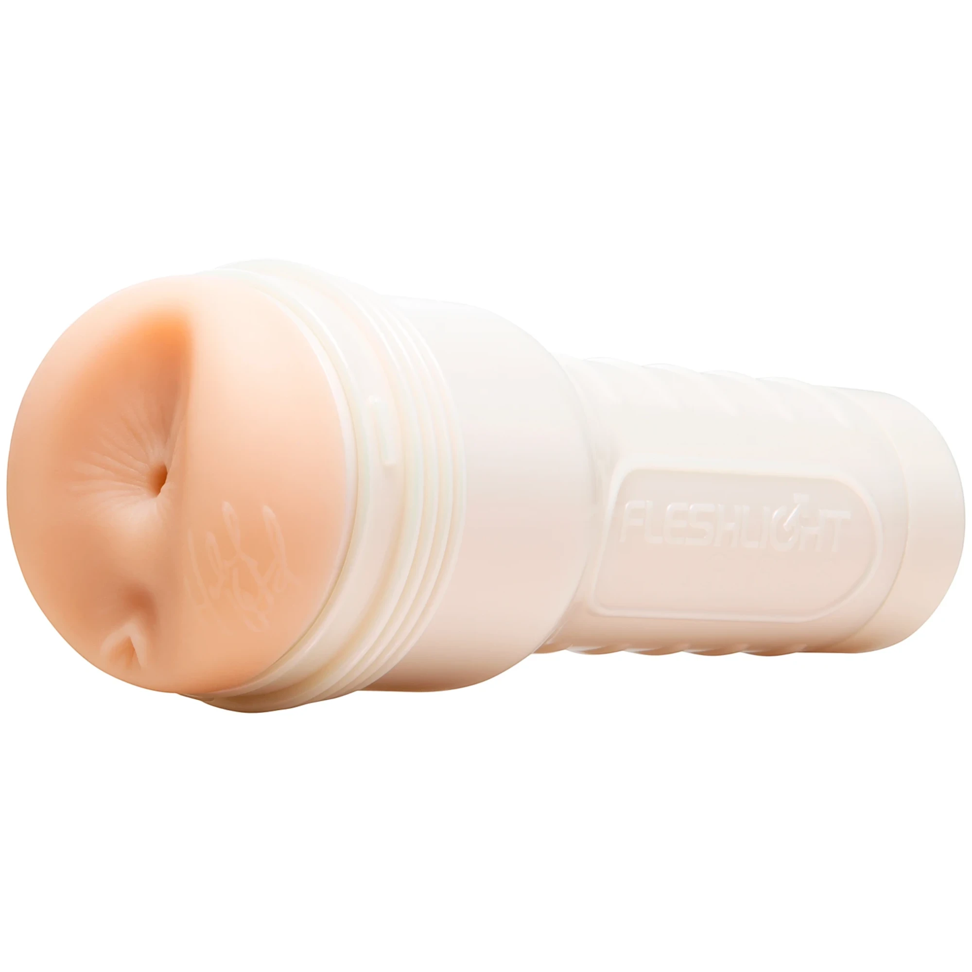 Fleshlight Butt Maitland Ward Tight Chicks Texture sleeve and case on a white background