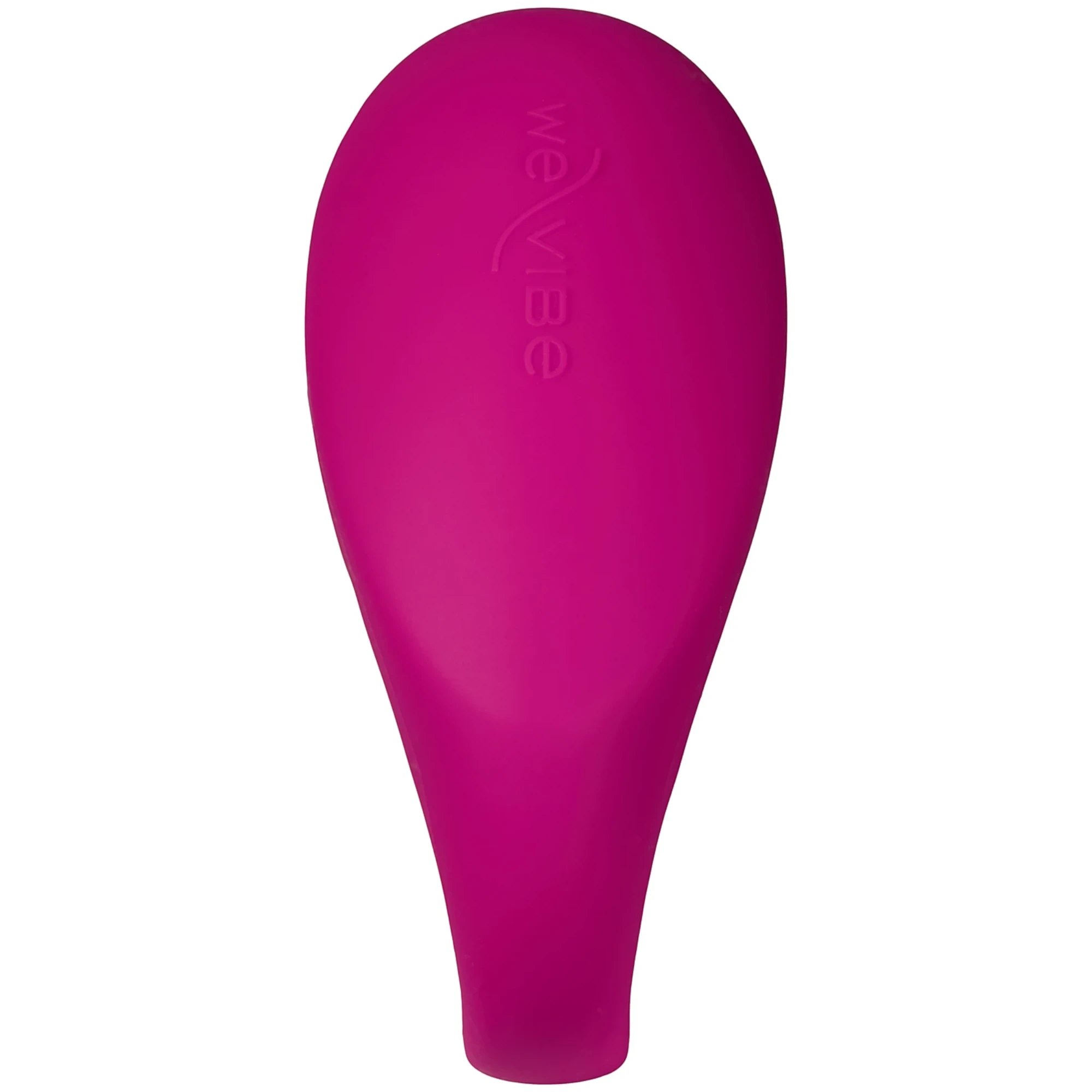 We-Vibe Jive 2 hot pink wearable love egg vibrator shown from back view against white background